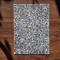 Doodle Canvas Panel A3