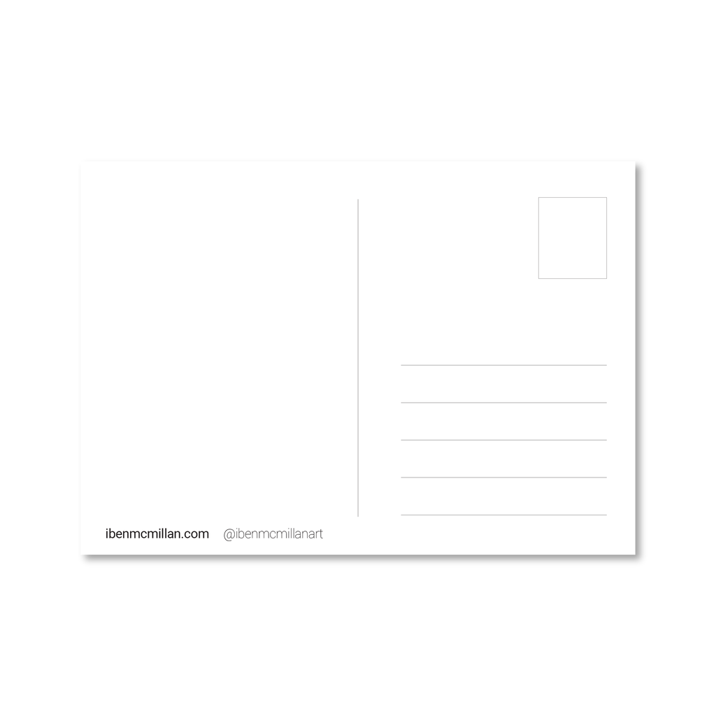 Clown Postcard