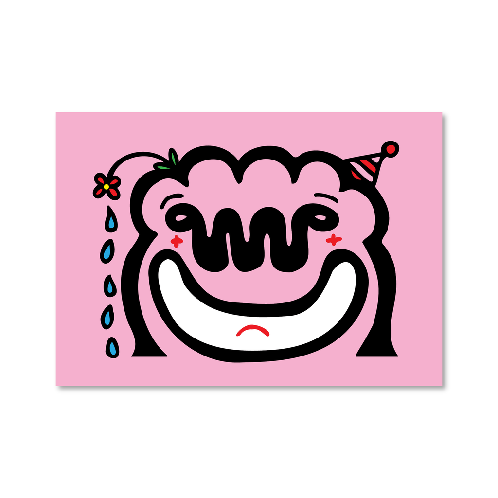 Clown Postcard