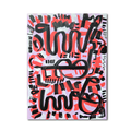 Red & Pink A3 Canvas