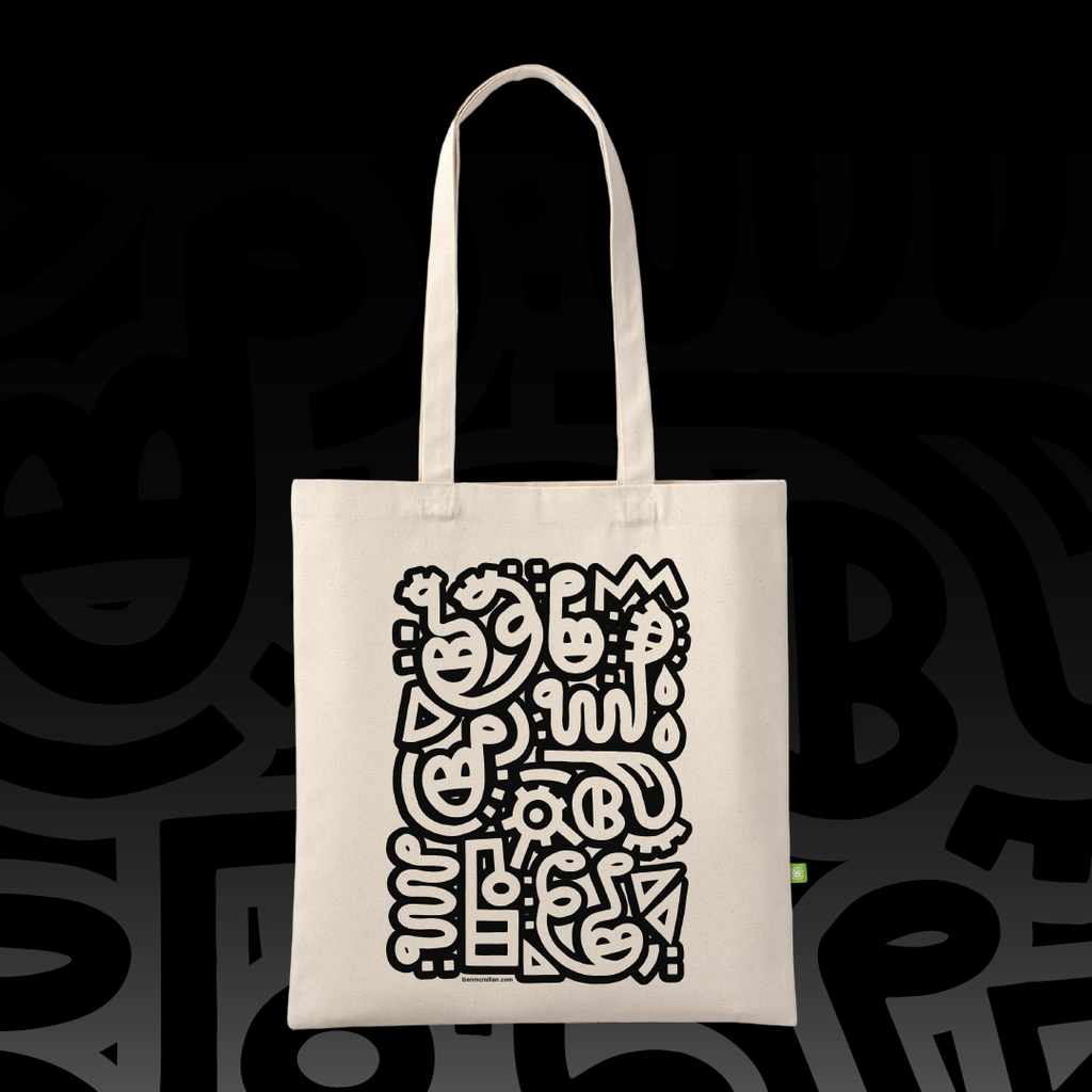 Tote bag in Natural