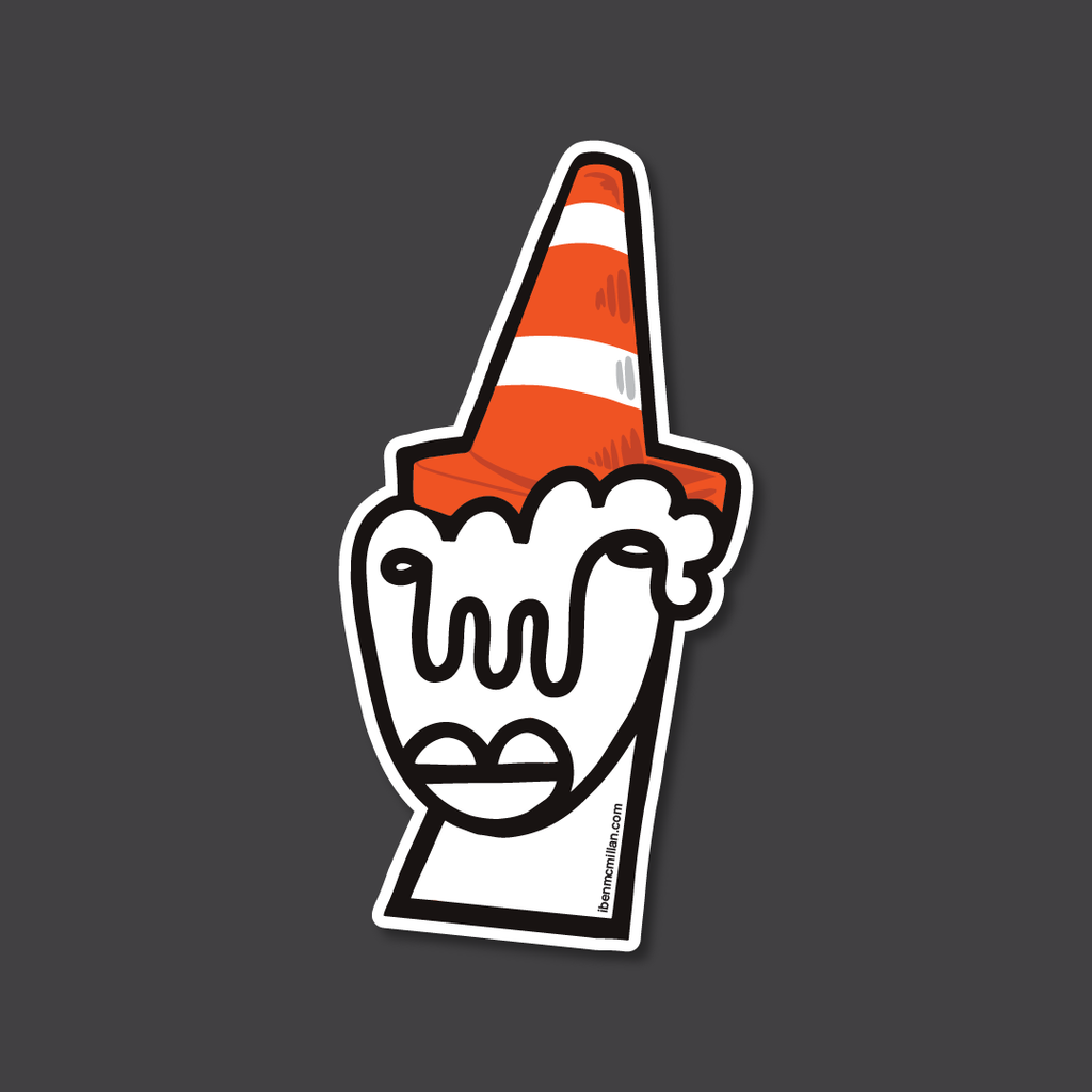 Conehead Magnet