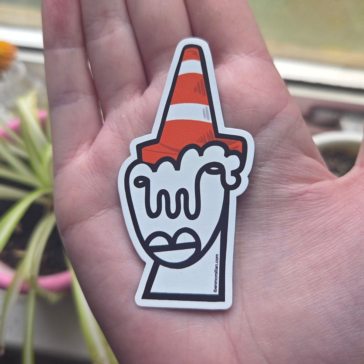 Conehead Magnet