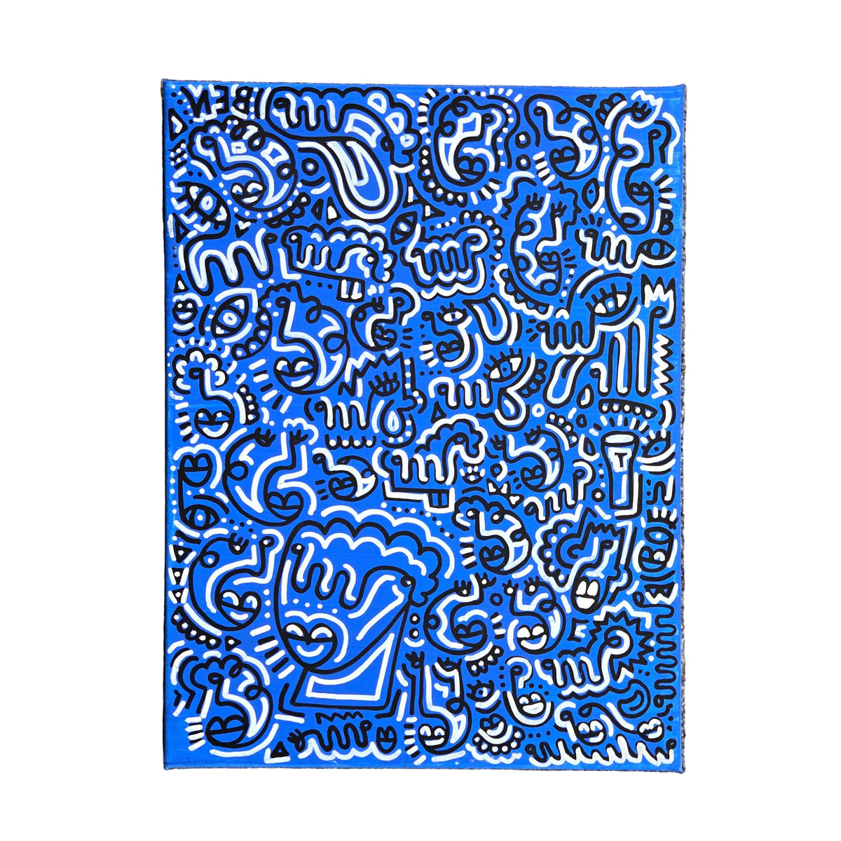 Tartan Army A3 Canvas