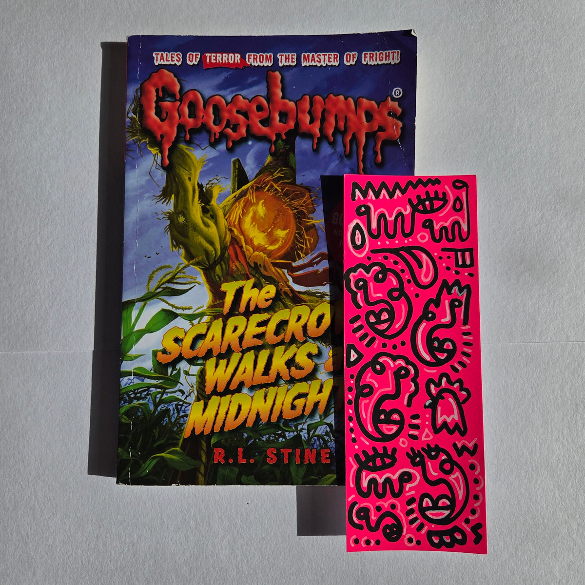 Original Neon Pink Bookmark